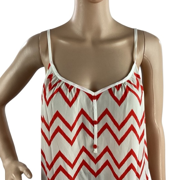 GLAM Chevron Print Cami Tank Top Small - Picture 2 of 7